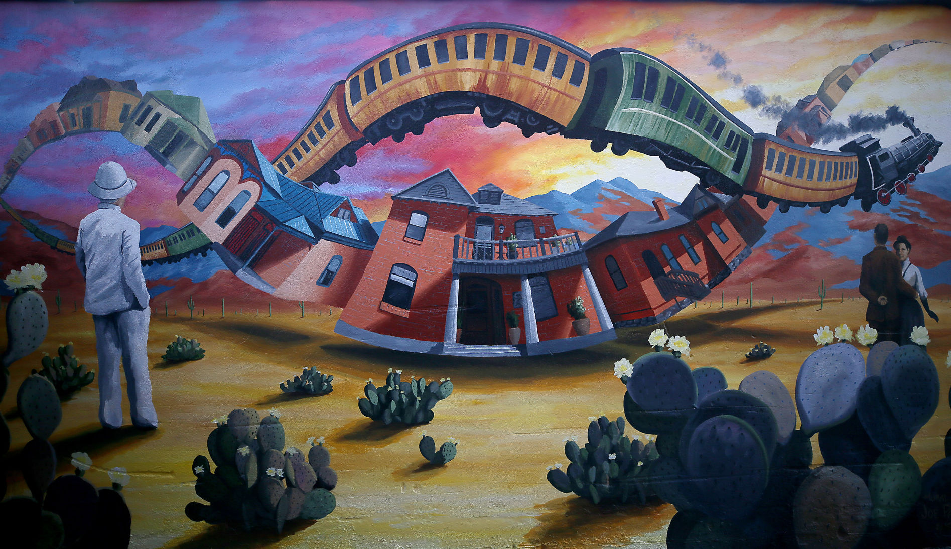 Joe Pagac Tribute Mural, Barrio Viejo